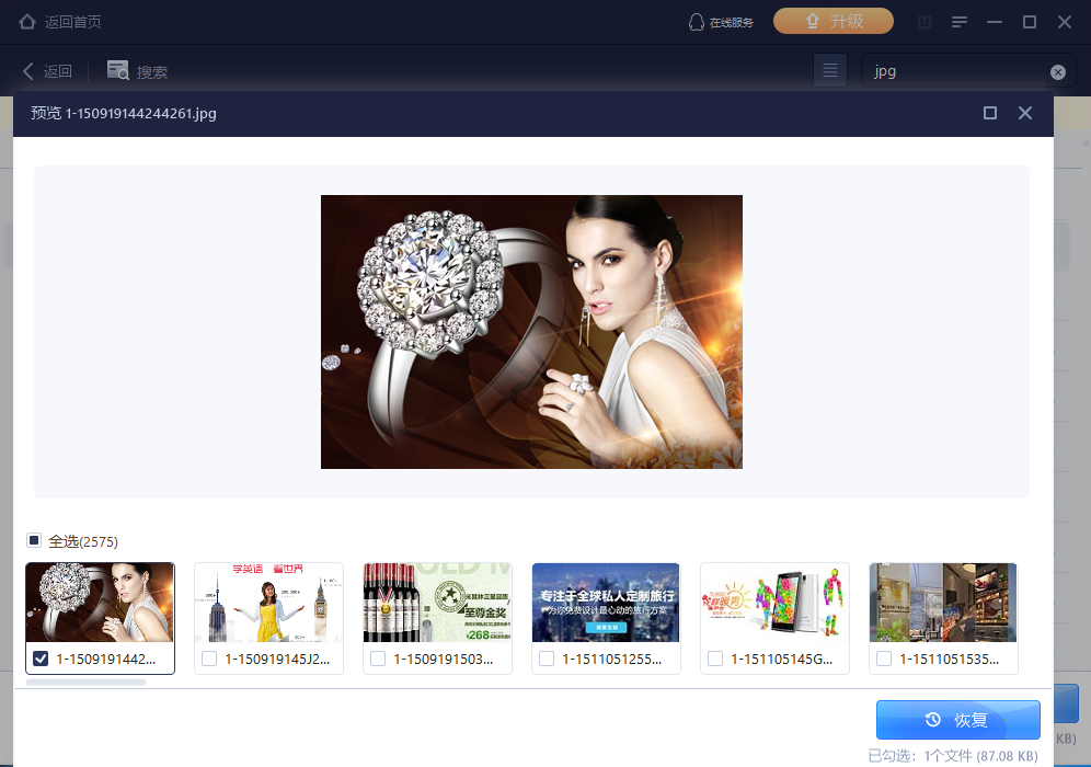 恢复丢失数据 恢复丢失数据